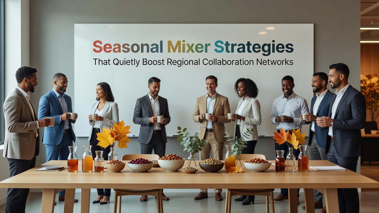 Seasonal Mixer Strategies That Quietly Boost Regional Collaboration Networks